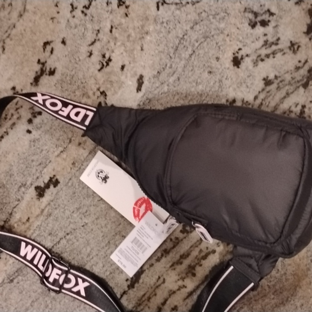 nwt Wildfox sling black crossbody